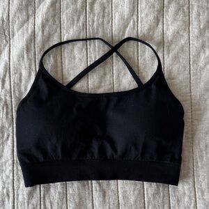 Black Cross-Back Bralette - Women Intimates & Sleepwear